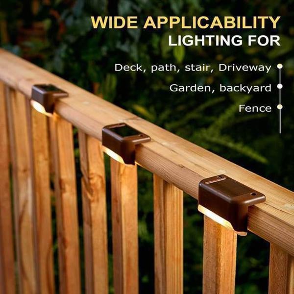 🔥 MEGA DEAL!✨ Outdoor Solar Railing Lights, Light Up Your Garden Path!