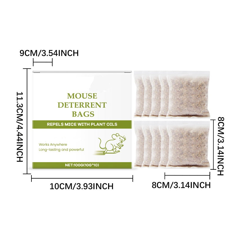 Long-Lasting Mouse Repellent Bags