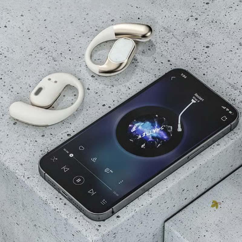 🎧 50% OFF NOW! ⚡ Wireless Open-Ear Earbuds – Lightweight, Clear Sound & Safe for Outdoor Use 🏃‍♂️✨
