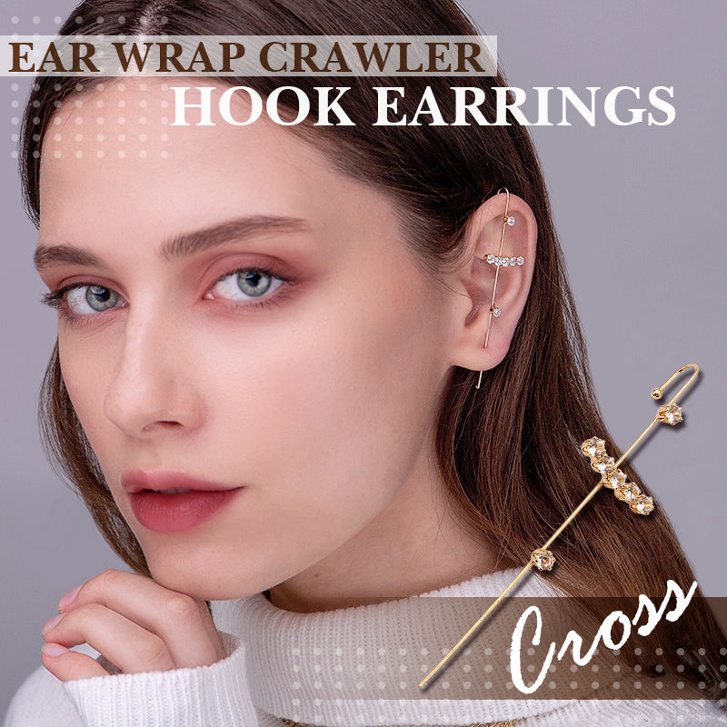 Elfangy✨Ear Wrap Crawler Hook Earrings