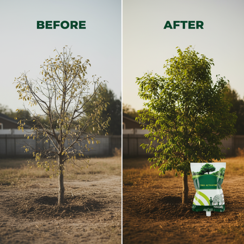 Tree Drip Nutrient Solution for Plant Recovery