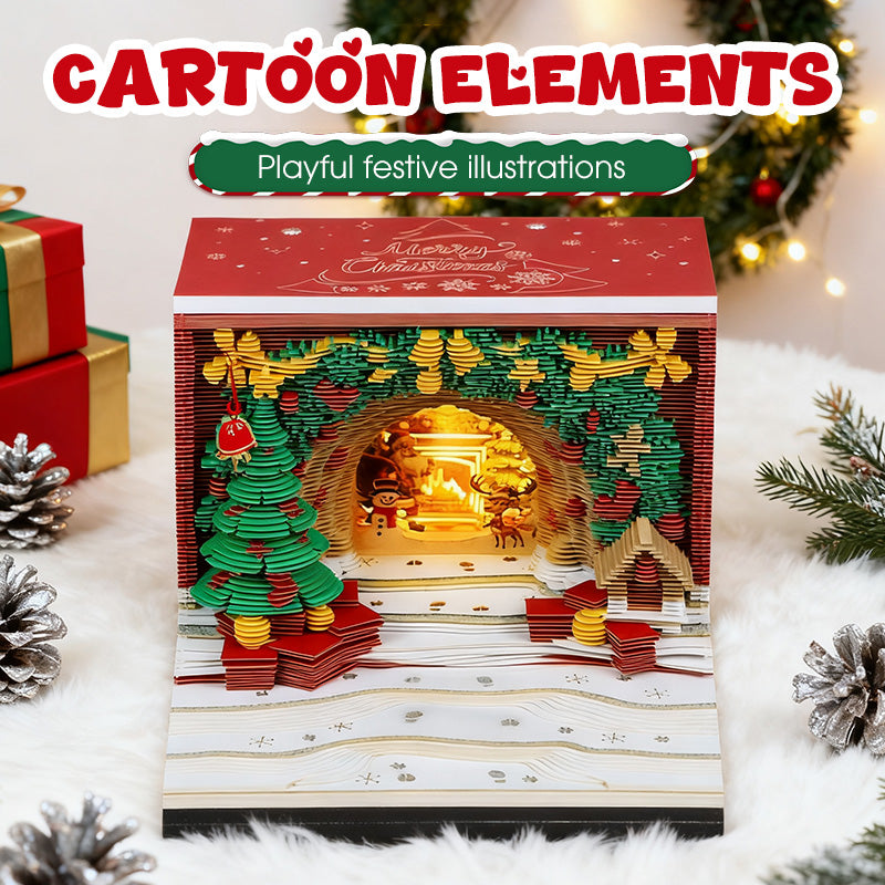 ⏳Limited-time 50% off⏰Christmas 3D Paper Decoration Calendar🎄