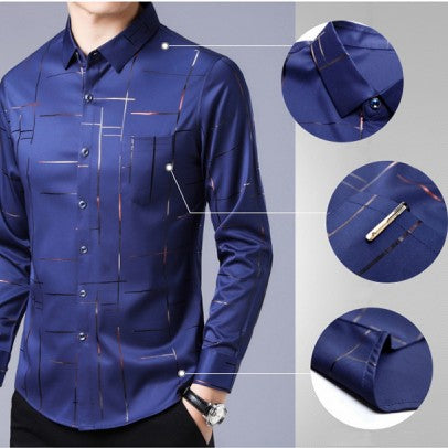 🔥 2026 Best-Seller | Men's Ultra-Thin Non-Iron Shirt | Loved by 10K+ ❤️【50% OFF】