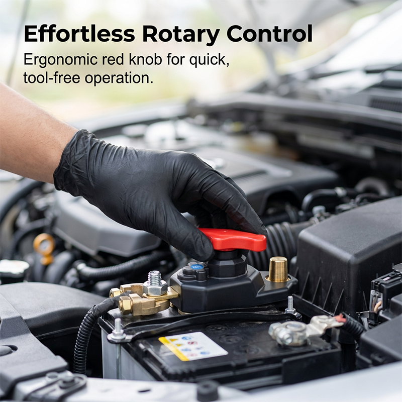 🔥While Supplies Last 40% OFF!🎉 Universal Rotary Battery Disconnect Switch