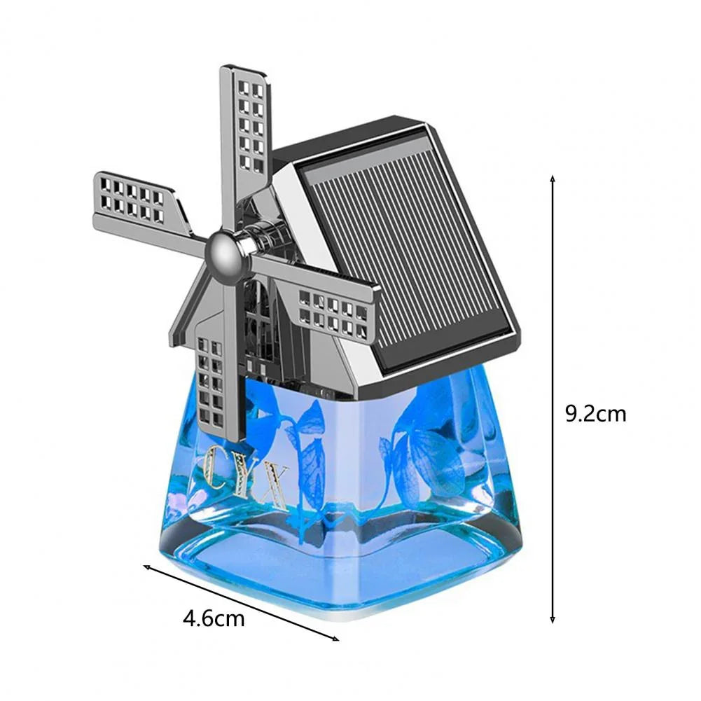 💥2025 New Style - 50% Off💥Solar-powered Windmill Aroma Car Air Freshener