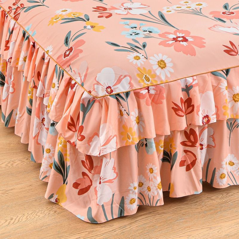 ⏳Time-Limited Special⏰3-Piece Ruffled Bed Skirt Set🛏️