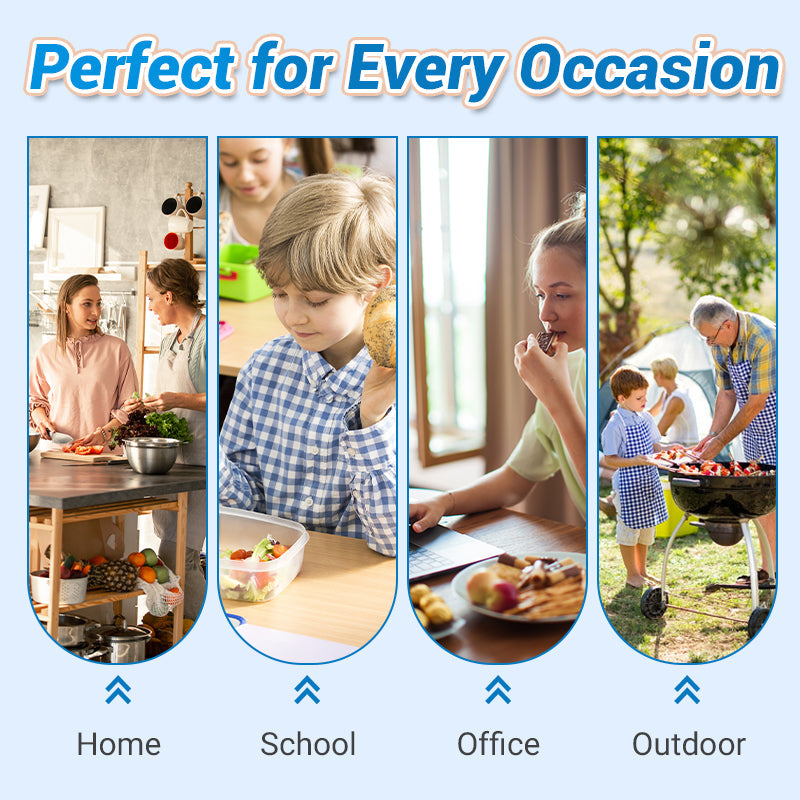 🎁BIG SALE!♻️Kitchen Essentials✨Reusable Aluminum Foil Sealable Food Storage Bags