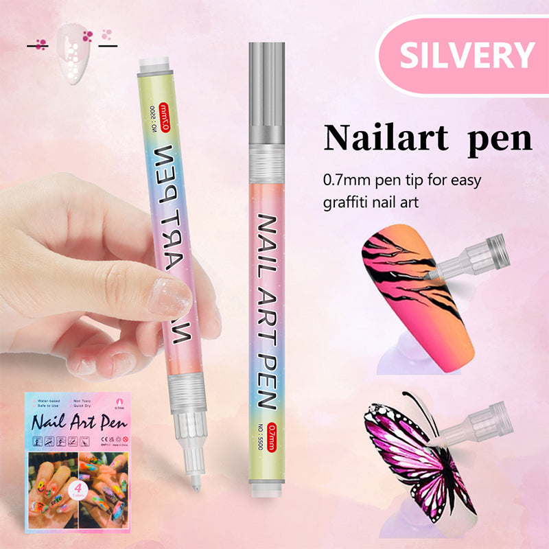 🎁Christmas Gift🎄12-Color Professional Nail Art Pen Set