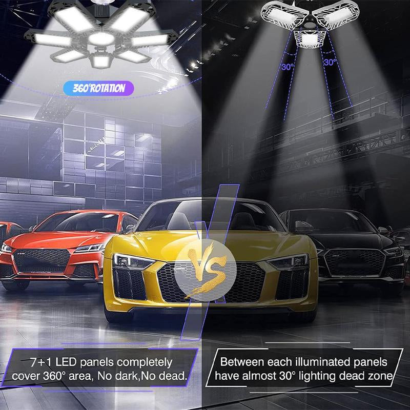 💎 50% OFF! 💎Bright LED Garage Light with Deformable Panels