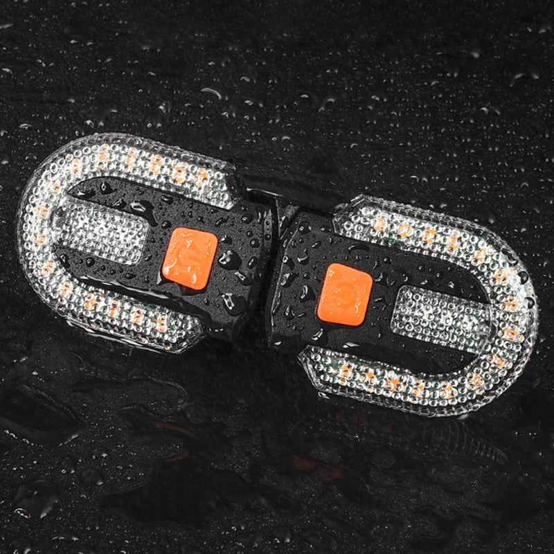 🚴 50% OFF NOW! 🔦 Bicycle Wireless Remote Control Turning Tail Light – Auto Brake Sensor, 30+ Light Modes & USB Rechargeable ⚡