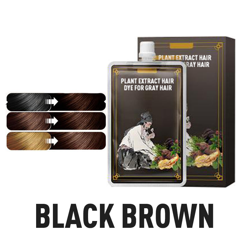 💆‍♀️🌿Plant Extract Hair Dye for Gray Hair（50% OFF）