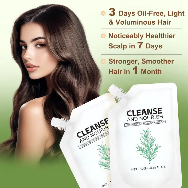 🧴 50% OFF✨ Smooth & Glossy Hair Shampoo - Natural growth, deep follicle repair, Sulfate-Free Formula for All Hair Types 🌟📦