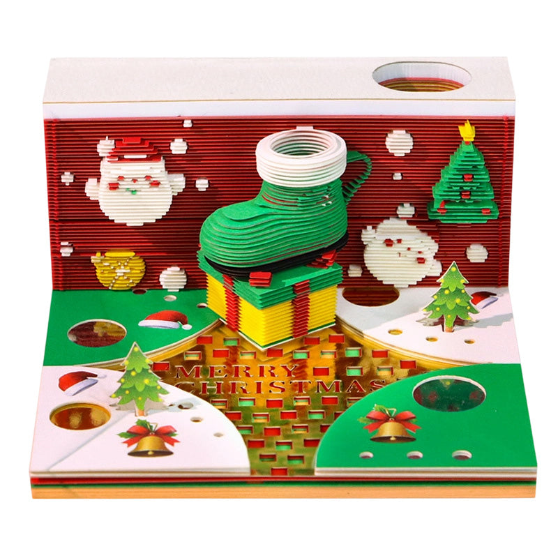 ⏳Limited-time 50% off⏰Christmas 3D Paper Decoration Calendar🎄