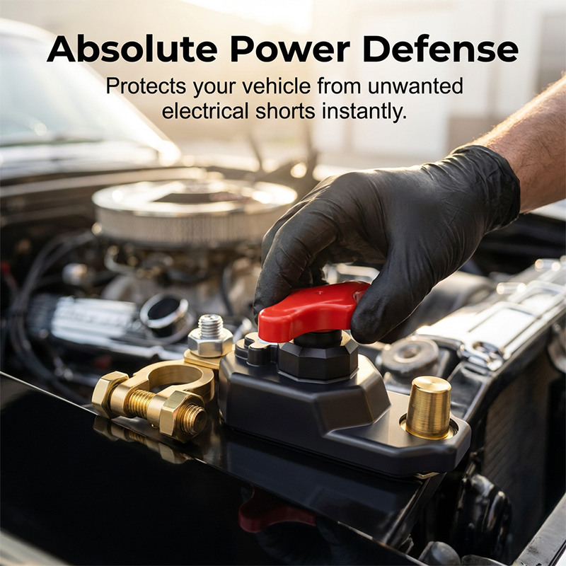 🔥While Supplies Last 40% OFF!🎉 Universal Rotary Battery Disconnect Switch