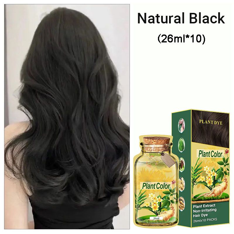 🎁Last Day 50% OFF⏳Plant Extract Non-irritating Hair Dye