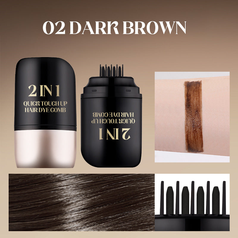 📢📢50 OFF !!⏰⏰2 in 1 Quick Touch up Hair Dye Comb
