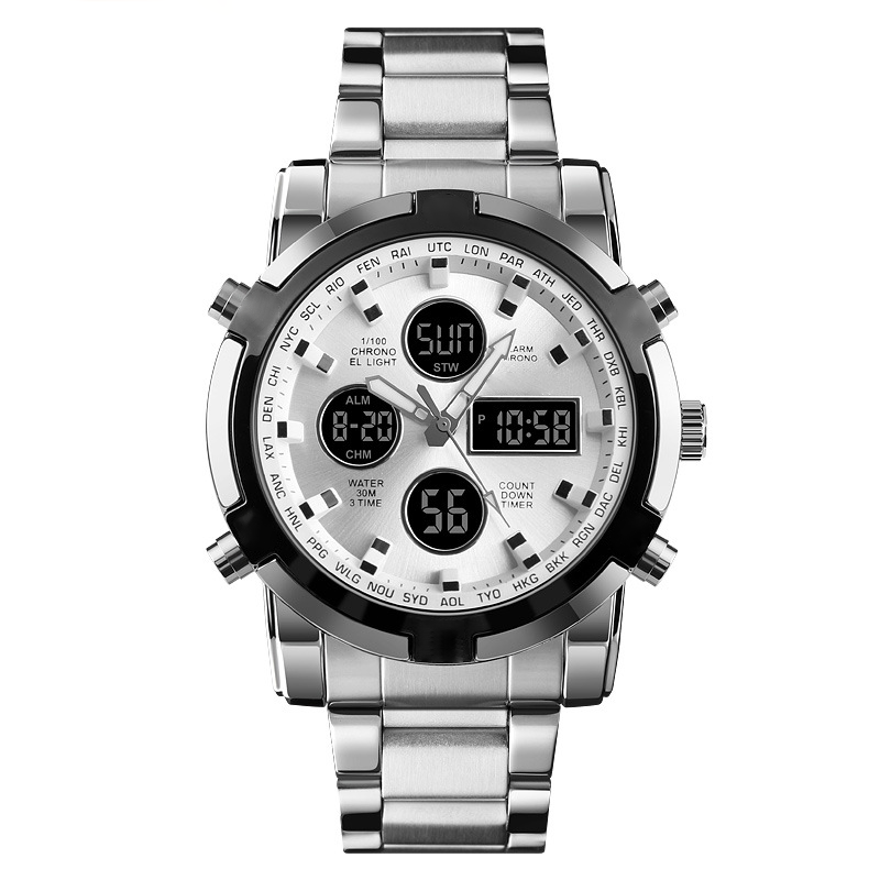 ⌚ 50% OFF NOW! 🪖 Men‘s Military Watch – Analog-Digital Display, Waterproof & Shock-Resistant 🛡️