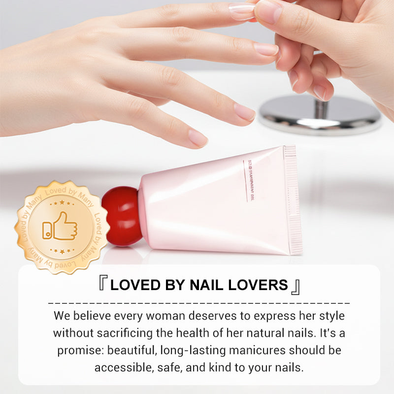 Solid Adhesive Patch Gel for Press-On Nails