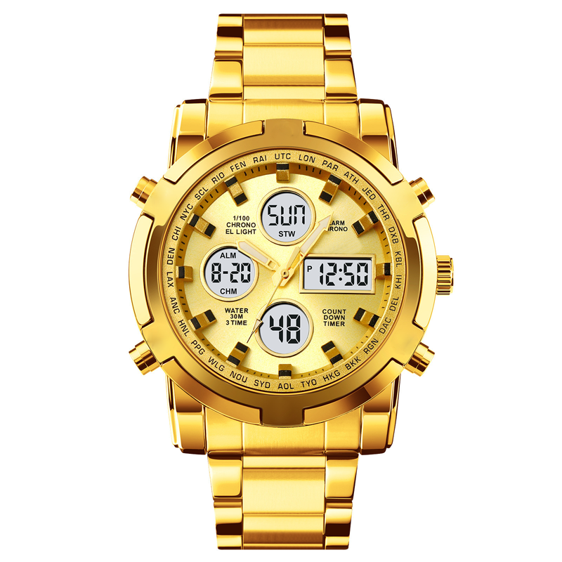 ⌚ 50% OFF NOW! 🪖 Men‘s Military Watch – Analog-Digital Display, Waterproof & Shock-Resistant 🛡️