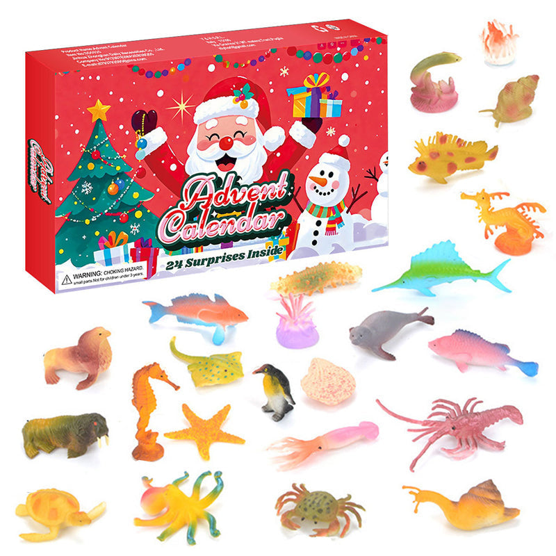 Kids Christmas Advent Calendar With Surprise Toys
