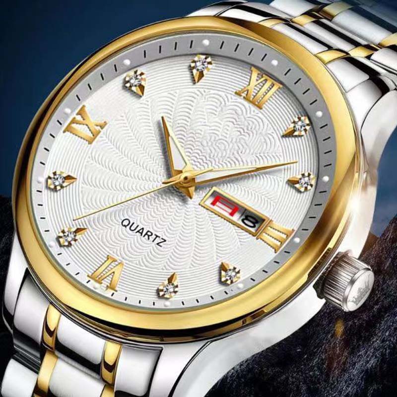 🔥Christmas Limited-Time Offer: 80% OFF!!!🔥Men's Two-Tone Waterproof Luminous Watch