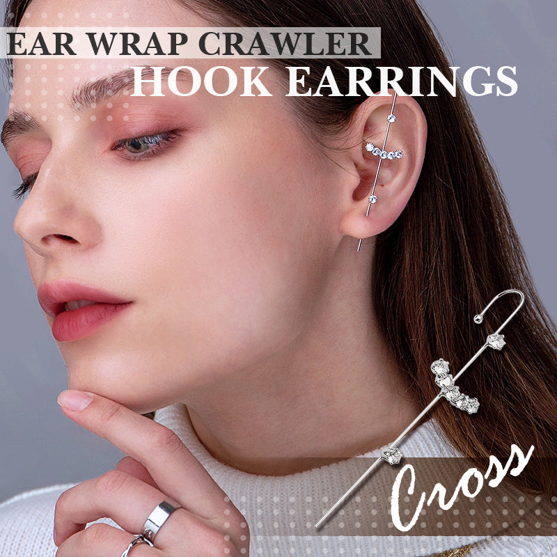 Elfangy✨ Ear Wrap Crawler Hook Earrings