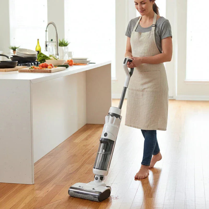 🧹 50% OFF NOW! ✨ Cordless Wet Dry Vacuum – Self-Cleaning Mop, Lightweight for Hard Floors & Handles Pet Hair 🐾✨