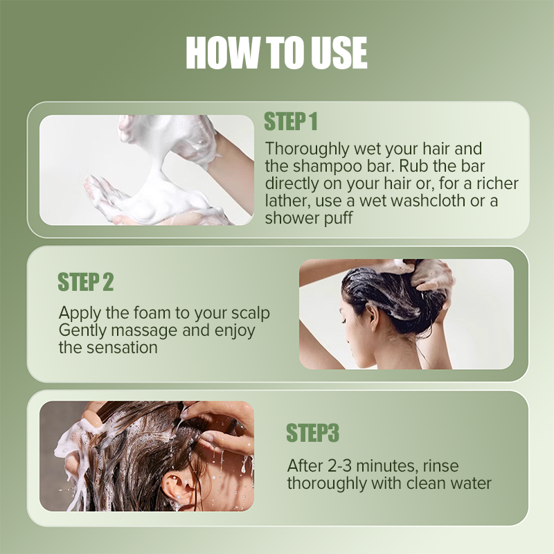 🎉Hot Sale🎉Natural Shampoo Bar For Strengthening Hair (50% OFF)