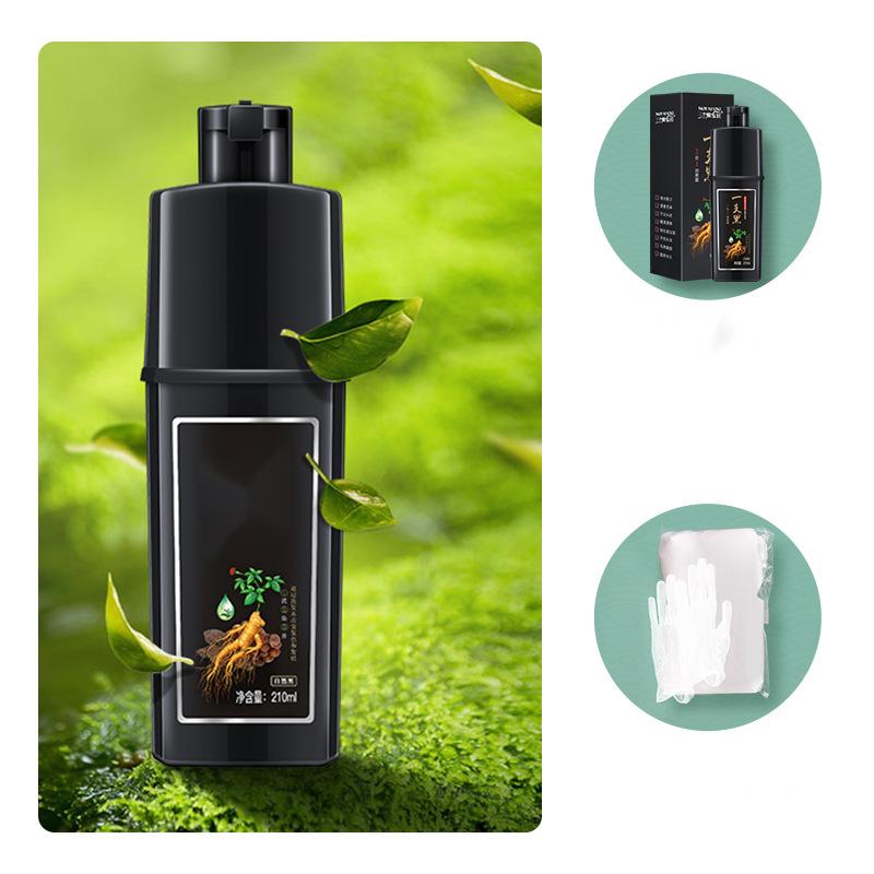 Your Hair Will THANK YOU! 🌿 Plant Ingredients Black Dye Shampoo