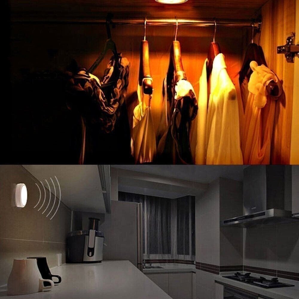 💎 Buy 1 Get 1 Free! 💎 Energy-Efficient LED Motion Sensor Light – USB Rechargeable, Auto-On in Dark & Easy Magnetic Install 🌙⚡