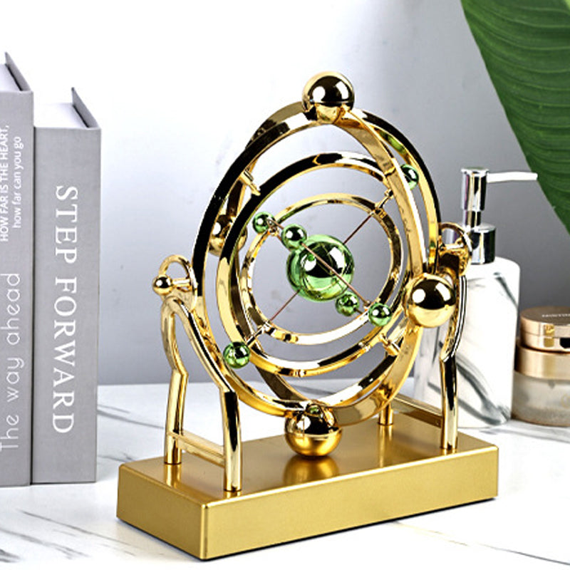 Celestial Orbit Perpetual Motion Pendulum - Creative Home Rotary Decoration