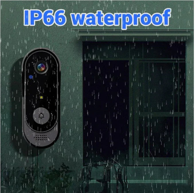 🔥New Year's Special Offer 50%OFF🎉Wireless doorbell camera: 1080P, 170° angle, 4.3-inch screen, IPX65 outdoor waterproof, night vision