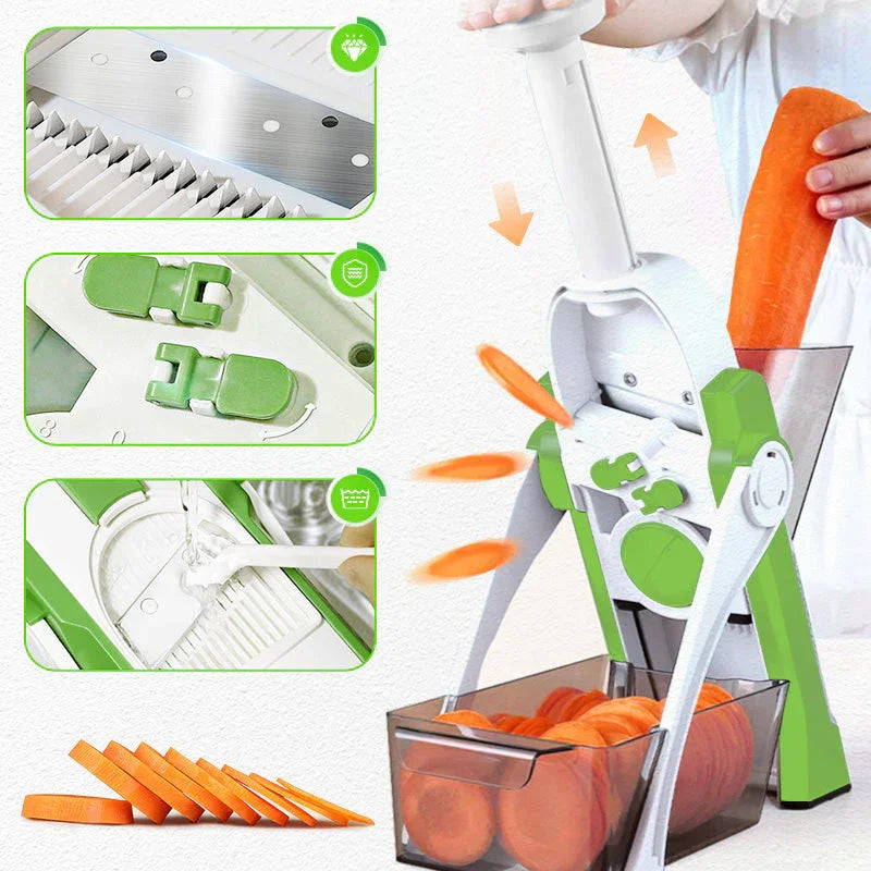 Adjustable Multifunctional Food Slicer