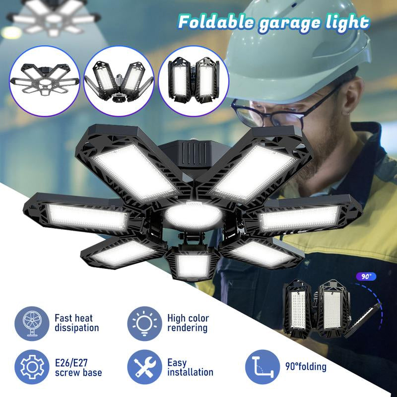 💎 50% OFF! 💎Bright LED Garage Light with Deformable Panels