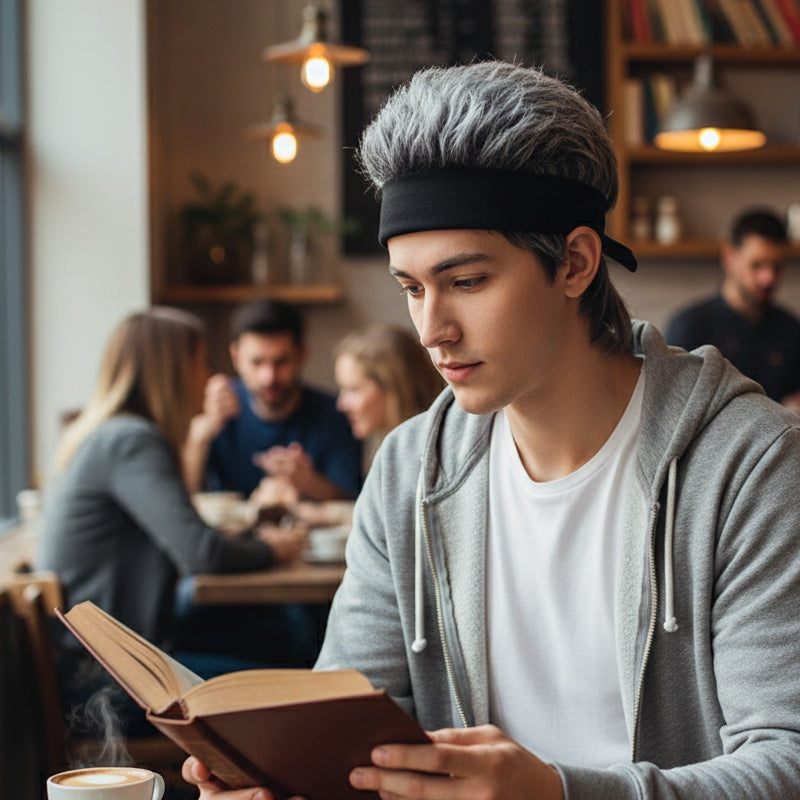 🎁New arrival 50% OFF💥 Unisex Hip-Hop Wig Hat – Grunge Style, Soft and Comfortable & Perfect for Parties and Costumes ✨