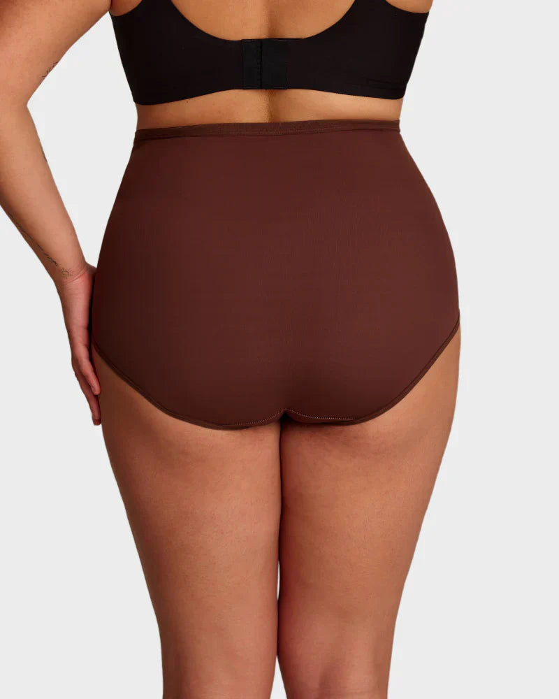 🌸Last Day-Buy 1 Get 3 Packs✨Plus-Size High-Waist Cross Tummy Control Panties