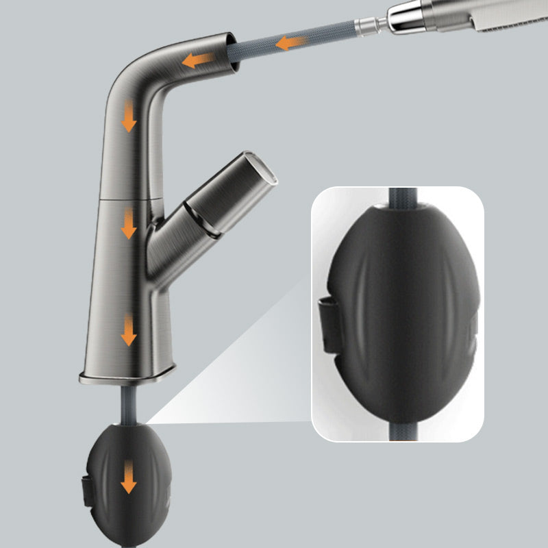 🔥While Supplies Last 40% OFF!🎉 1 Hole Bathroom Faucet with Pull Out Sprayer