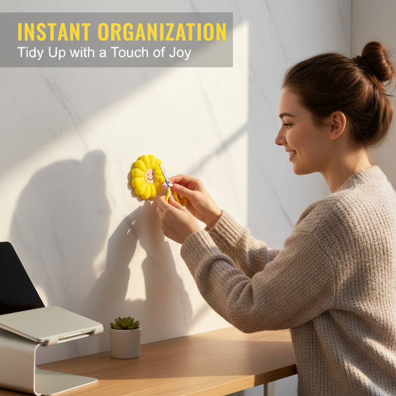 Magnetic Sunflower Wall Mount Holder(2 PCS)