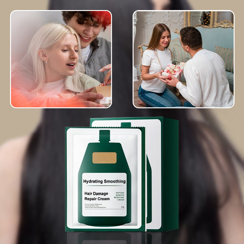 🔥Hydrating Smoothing Hair Damage Repair Cream（50% OFF）