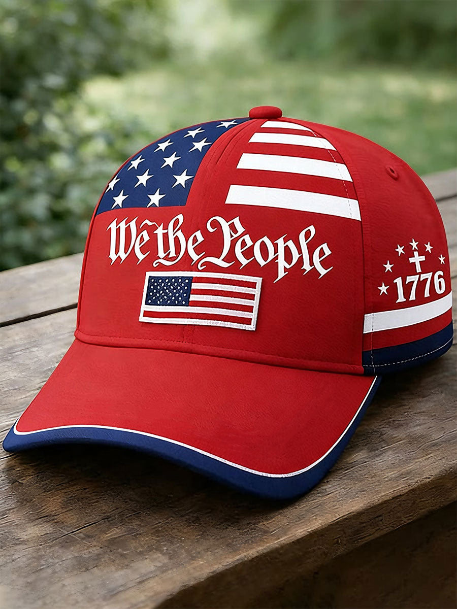 ‘We the People’ flag unisex hats