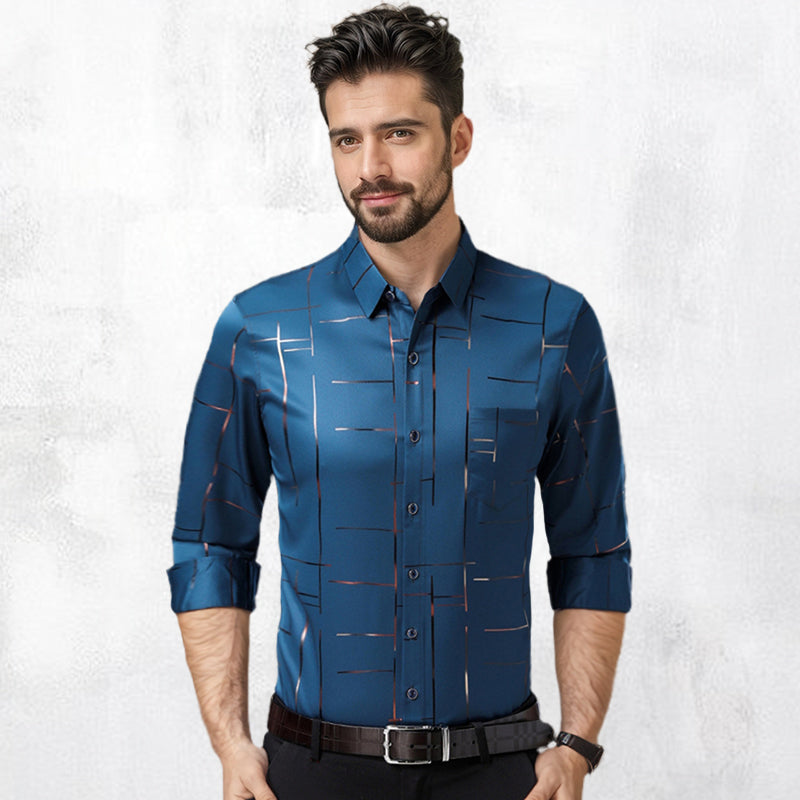 🔥 2026 Best-Seller | Men's Ultra-Thin Non-Iron Shirt | Loved by 10K+ ❤️【50% OFF】