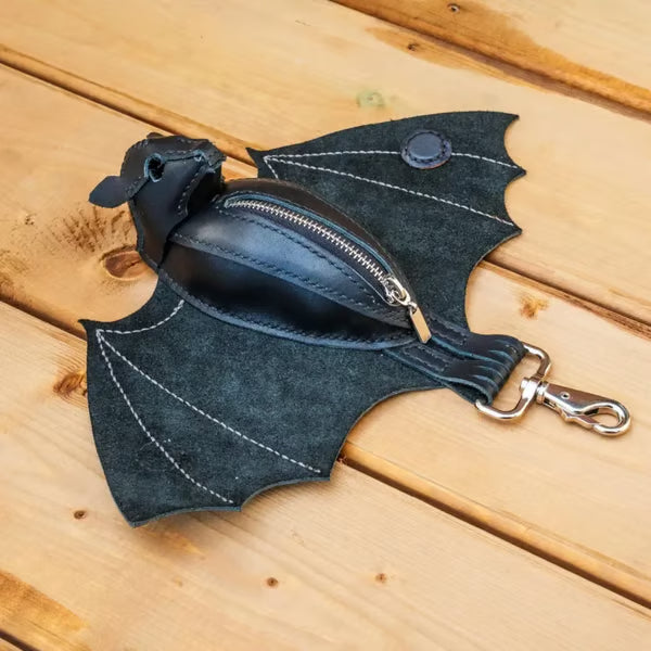 🔥Christmas Limited-Time Offer: 50% OFF!!!🔥🦇Handcrafted Leather Bat Coin Purse