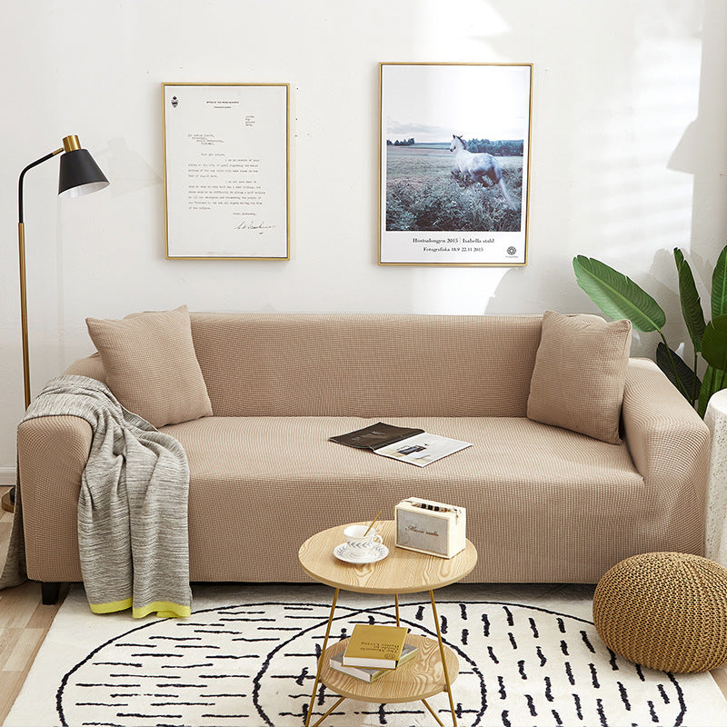 ⛅50% OFF!🛋️Jacquard Knitted Stretch Sofa Cover✨