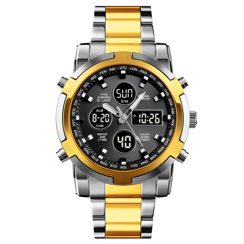 ⌚ 50% OFF NOW! 🪖 Men‘s Military Watch – Analog-Digital Display, Waterproof & Shock-Resistant 🛡️