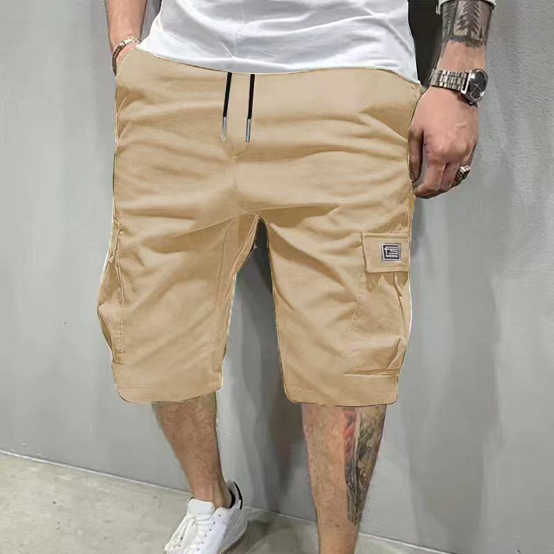 🎁 52% OFF! 💖🩳 Men's Casual Cargo Shorts with Drawstring Waist – Multi-Pocket, Lightweight & Breathable 👖✨