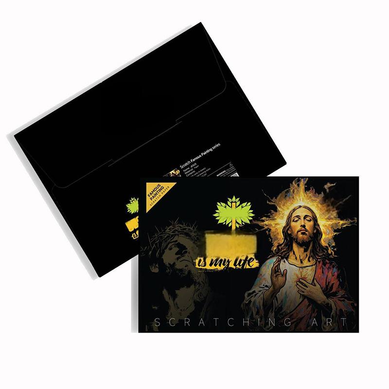 Scratch Art Painting Kit for Adults