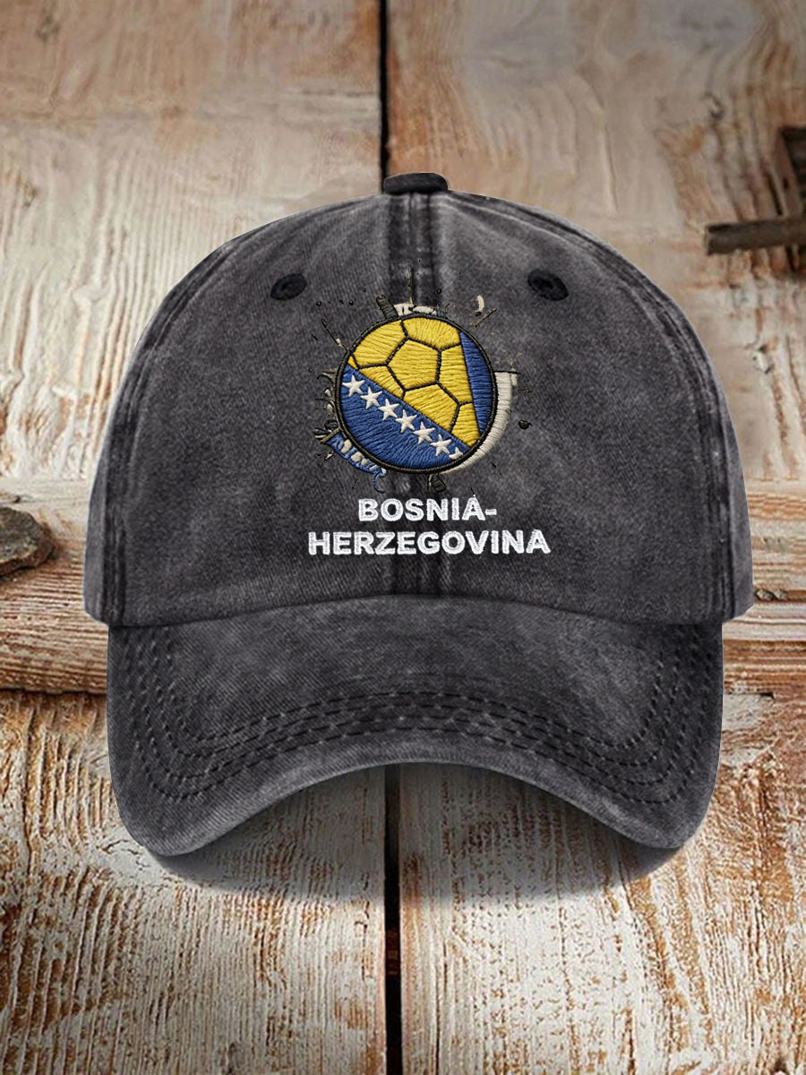Unisex Bosnia ZMAJEVI Football Lover Printed Hat