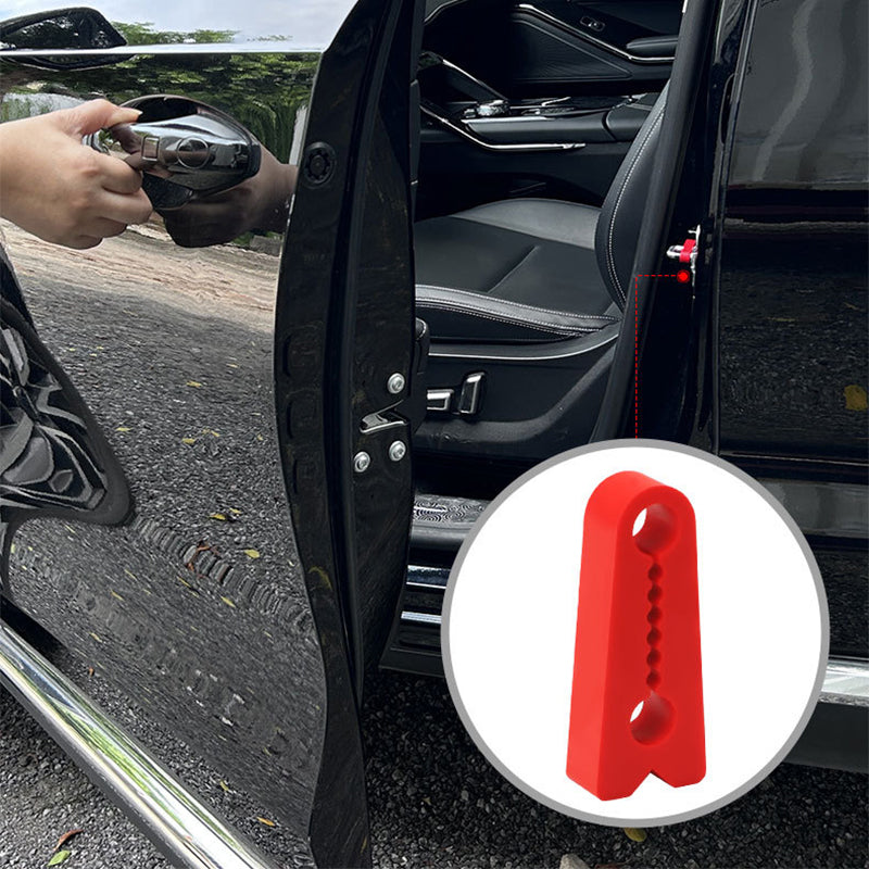 🚗 BUY 3 GET 5! ✨ Silicone Car Door Lock Damper Pads - Noise-Reducing Sealing with Self-Adhesive Design for Soft & Quiet Closing 🔇🧤