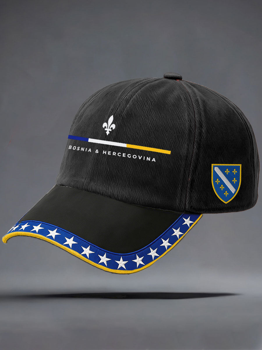 Unisex Bosnia ZMAJEVI Football Lover Printed Hat