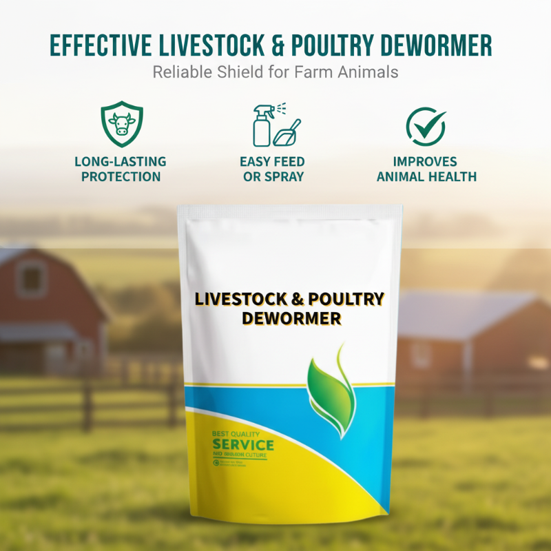 Effective Livestock & Poultry Dewormer